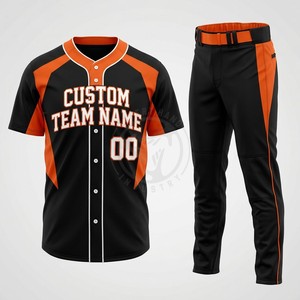 Uniformes de equipo al por mayor de poliéster de alto rendimiento con gráficos sublimados para academias de béisbol estadounidenses, tallas S-XL - Product Image 2