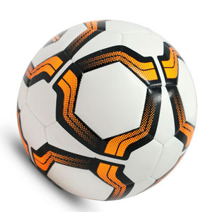 Ballon de football personnalisé multicolore, nouveau design, en cuir PU/PVC, haute qualité, vente en gros, taille 5, cousu à la machine, pour match et entraînement - Product Image 4