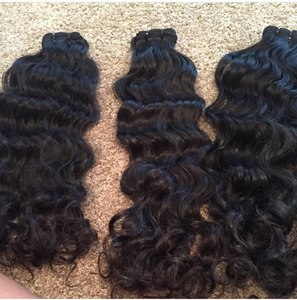 Extensions de cheveux humains longues et bouclées, luxueuses, aspect naturel, noir, pour femmes, au bureau, au quotidien, pour mariage. - Product Image 4