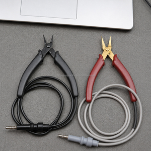 Jeu de pinces industrielles de qualité professionnelle, 2 pièces, à bec fin et à bec long, outil de fabrication et de réparation de bijoux permanents, vente en gros usine - Product Image 2