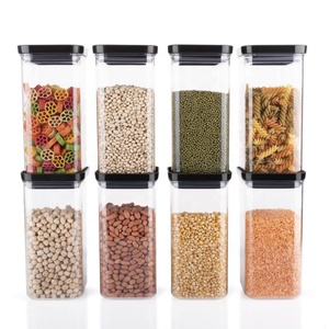 Caja de almacenamiento de plástico multiusos, contenedor organizador de cocina, cesta de cajón apilable duradera, diseño compacto reutilizable - Product Image 2