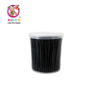 Hisopos de Algodón PP Ligeros de Doble Punta con Carbón de Bambú, 200 Unidades Desechables de 8cm, para Maquillaje y Limpieza del Hogar - Product Image 1