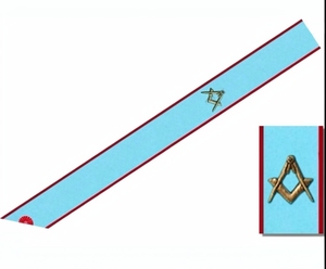 Master Sash AASR Square <b>Compass</b> Gold Bullion Embroidered masonic regalia manufacturer ask <b>for</b> Whole <b>Sale</b> prices - Product Image 1