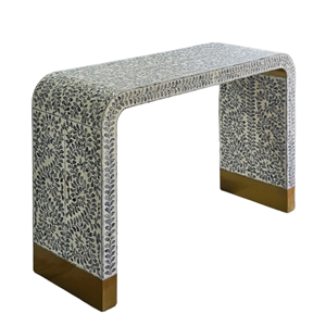 โต๊ะคอนโซลงานฝีมือประณีตจากไม้มุกแท้ ดีไซน์ดั้งเดิม เป็นมิตรกับสิ่งแวดล้อม ทนทาน เหมาะสำหรับห้องนั่งเล่นและห้องนอน โครงไม้ ผลิตในเวียดนาม - Product Image 5