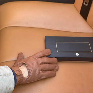 Guantes de Conducción de Seguridad con Dedos Completos, de Piel de Oveja, Duraderos, Antiestáticos, Resistentes al Calor, de Alta Calidad, con Función Táctil - Product Image 5