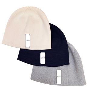 Chapeau pull chaud automne hiver avec logo R L Bonnet brodé 3D polyvalent pour couples tricoté et résistant au froid - Product Image 6