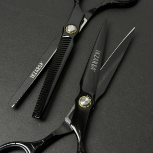 Tijeras de Peluquería con Mango Ergonómico y Agarre Antideslizante, Pedidos al por Mayor, Uso a Largo Plazo, Nueva Edición, Tijeras de Corte y Entresacado para Peluquería - Product Image 1