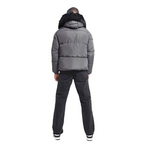 Veste en polaire 100 % polyester pour homme, grande taille, imperméable, coupe-vent, à capuche, tricotée, décontractée, personnalisable, vente en gros, haute qualité, automne - Product Image 2