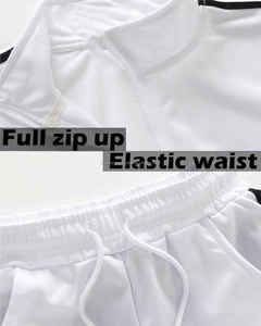 Ensemble de survêtement sportif pour homme, vêtements de sport actifs, fermeture éclair intégrale, chaud, jogging, ensemble de survêtement décontracté, fermeture éclair intégrale, chaud, pour homme, logo personnalisé - Product Image 6