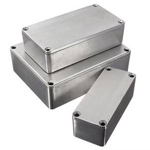 Boîte de jonction en acier inoxydable avec couvercle, boîtier étanche de 8x6x4 pouces pour la protection des câblages électriques - Product Image 3