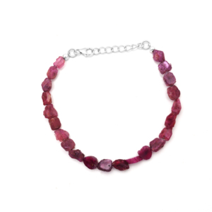 Natural Sapphire <b>Classic</b> Bracelet 925 Sterling Silver Smooth Gemstone Handmade Unique Design High Quality For Women - Product Image 1