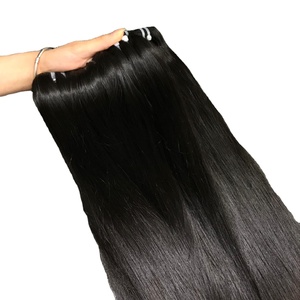 Venta caliente Extensiones de cabello natural virgen Crudo Sin procesar Paquetes frontales rectos Cutícula alineada Sin enredos que se desprenden - Product Image 1