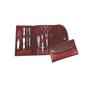 Ensemble professionnel de manucure et pédicure en acier inoxydable avec 7 pièces, coupe-ongles, coffret cadeau luxueux pour kit de toilettage - Product Image 1