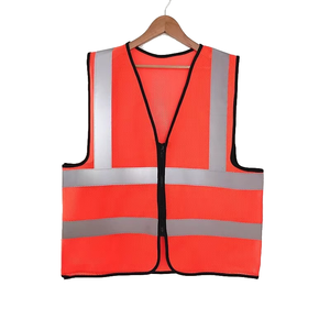 Gilet de sécurité respirant en nylon-coton personnalisé 2026 avec fermeture éclair, nouveau design, maillots de cyclisme unisexes - Product Image 5