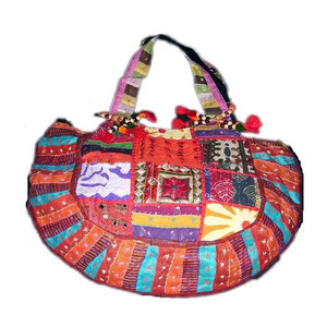 Big Boat Shape New Style Ethnic <b>Bag</b> Handmade Traditional Fashion Tote Shoulder <b>Bag</b> <b>Boho</b> Tribal Designer Handbag for Women Travel - Product Image 3