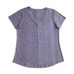 Venta al por mayor 100% poliéster mujer camiseta logotipo personalizado impresión Casual lujo estilo de gran tamaño más tamaño liso manga corta Camiseta - Product Image 2