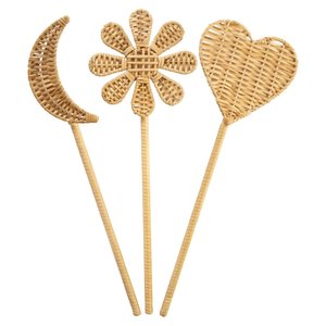 Rattan Magic <b>Wand</b> Toy for Kids Handmade Woven <b>Fairy</b> <b>Wand</b> Pretend Play Accessory Princess Dress Up Birthday Party Gift Toy Supply - Product Image 2