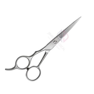 Tijeras Profesionales de Acero Inoxidable de 6 Pulgadas para Cortar el Cabello con Apoyo para los Dedos, para Barberos, Salones y Uso Doméstico - Product Image 4