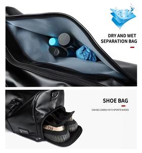 Bolsas de Viaje Personalizadas MOYYI de PU para Hombre, Bolsas Deportivas Impermeables, Bolsas de Viaje de Cuero para Exteriores - Product Image 6