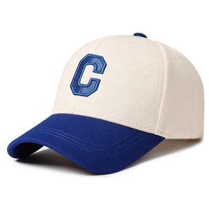 Unisex Solid Navy Blue 6-Panel Baseball <b>Cap</b> Adjustable Fitted Mesh Fabric Sporty Button Hat for Adults Four Seasons Wear - Product Image 1