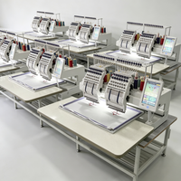 Machine à broder informatisée avec des fonctionnalités numériques intelligentes pour une création et un fonctionnement rapides de vêtements