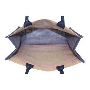 Sac fourre-tout en jute de haute qualité, fourni directement par l'usine, vente en gros à bas prix, logo personnalisé imprimé, Bolsas De Yute - Product Image 6