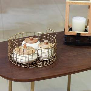 Panier de rangement métallique large, grande capacité, organisateur de fils pour étagère de placard - Product Image 3