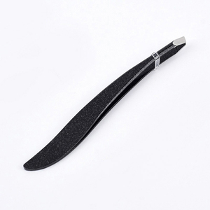 Pinzas para Cejas de Acero Inoxidable con Punta Inclinada, Kit de Herramientas de Maquillaje para Depilación, Extensión de Pestañas y Aplicación de Párpado Doble - Product Image 6