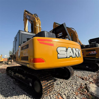 Excavatrice sur chenilles SANY SY215C de haute qualité, sans fuite d'huile, faible consommation de carburant, livraison mondiale, excavatrice Sany d'occasion