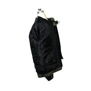 Veste de moto vintage pour homme en Cordura ignifuge et respirante, grande taille, doublure en coton, style motard de course - Product Image 6