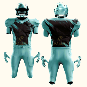 Proveedor PAK, Diseño Original, Estilo de Entrenamiento, Camisetas de Fútbol Americano, Nombre del Equipo, 100% Poliéster, Secado Rápido, Transpirable, Adulto, OEM - Product Image 1