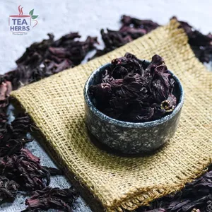 Thé aux feuilles d'hibiscus sauvage 99% pur, qualité alimentaire, emballé sous vide - Product Image 2