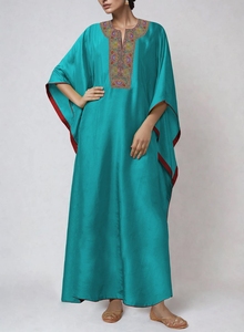 Beautiful Dubai Embroidery Kaftan for Women Hand Work Kaftan Traditional Islamic Clothing and Accessory Designed Cloths - Product Image 4