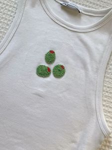 Bordado para Blusa de Mujer, Hecho a Mano, Color y Diseño Personalizables, Elegante para Bodas y Fiestas - Product Image 5