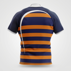 Camiseta de Rugby Profesional para Hombre, Manga Corta, Transpirable, Deportiva, de Alto Impacto, para Entrenamiento Deportivo, Uniforme de Juego en Equipo - Product Image 3