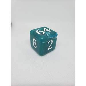 Cubo de Dobleación de Backgammon Acrílico Morado Premium al por Mayor, Dado Cuadrado Grande de 25mm para Juego de Mesa Profesional - Product Image 2