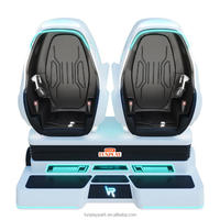360 VR Egg Chair avec support Furry 1 grand oeuf en surplus de stock Q-360R coussin 2 personnes produit de sport et de divertissement