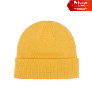 Double Layer Warm Beanies <b>Cap</b> Two-Tone Patterned Cuffed <b>Hat</b> Premium Jacquard Knit Beanies <b>Cap</b> Fold-Over Brim Winter Skull <b>Cap</b> - Product Image 1
