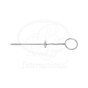 เครื่องมือดูดเนื้อเยื่อที่ใช้ซ้ำได้ ปลายสแตนเลสขนาด 4 มม. ความยาวรวม 6 นิ้ว เครื่องมือสำหรับท่ีท  อุปกรณ์สัตวแพทย์อื่นๆ - Product Image 1