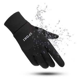 Vente en gros de gants d'hiver pour activités de plein air, gants chauds pour le sport, écran tactile, cuir de chèvre, doigts entiers, ignifuges, unisexes - Product Image 1