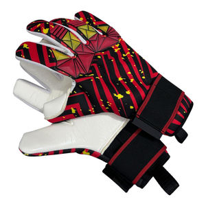 Gants de gardien de but de football professionnels de dernière conception, à doigts entiers, avec sangle de poignet réglable, imperméables et respirants - Product Image 6