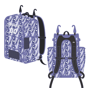 Sac à dos de baseball personnalisé avec logo, compartiment à chaussures, pochettes pour bâtons et grande surface de rangement - Product Image 1