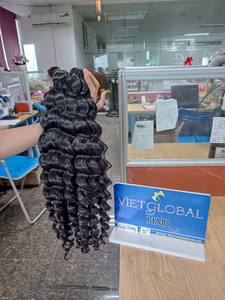 Extensions de cheveux humains vierges vietnamiens Super Double Drawn trame brute vague profonde 100g toutes les couleurs vendeur de haute qualité en gros - Product Image 5