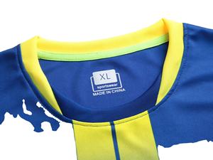 Uniforme de football personnalisé par sublimation à bas quantité minimale de commande bon marché en tissu de polyester de haute qualité - Product Image 4