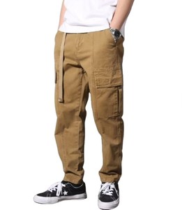 Pantalon Cargo Décontracté Homme Marque Tendance Printemps Automne Nouveau Style Vintage Rétro Coton Résistant Léger - Product Image 3