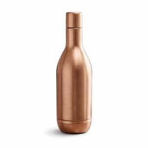 Elegant Rose Gold Copper Eco-Friendly <b>Water</b> <b>Bottle</b> Handcrafted Ayurvedic for <b>Daily</b> Hydration Yoga Wellness Reusable HASAN CRAFT - Product Image 1