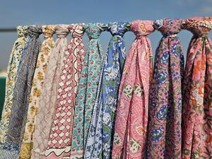 Wholesale Summer Hand Block Print Sarongs Stylish Swimsuit <b>Cover</b> <b>Ups</b> with Unique Designs 100% IndianCotton Manufacturer Supplier - Product Image 5