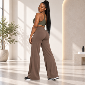Leggings Deportivos Largos para Mujer, Leggings de Fitness con Elasticidad en Cuatro Direcciones, Ropa Deportiva para Entrenamiento, Venta al Por Mayor - Product Image 2