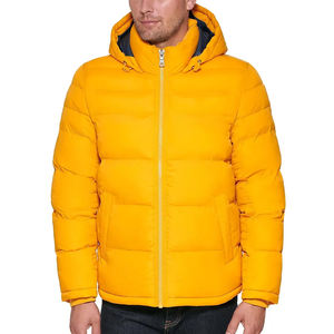 Veste d'hiver pour homme en polyester, manteau d'hiver matelassé, veste d'hiver élégante pour homme, veste d'hiver légère et urbaine pour homme - Product Image 1