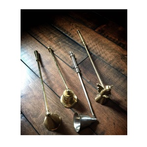 Practical metal candle snuffer tool ideal for extinguishing candles without smoke suitable for home and festive use - Product Image 6
